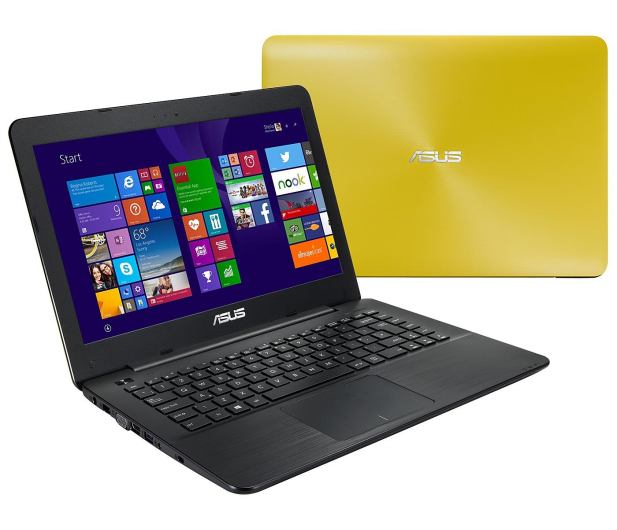ASUS K455LD-WX096-8 i3-4030U/8GB/1TB/DVD GF820 żółty - 216161 - zdjęcie